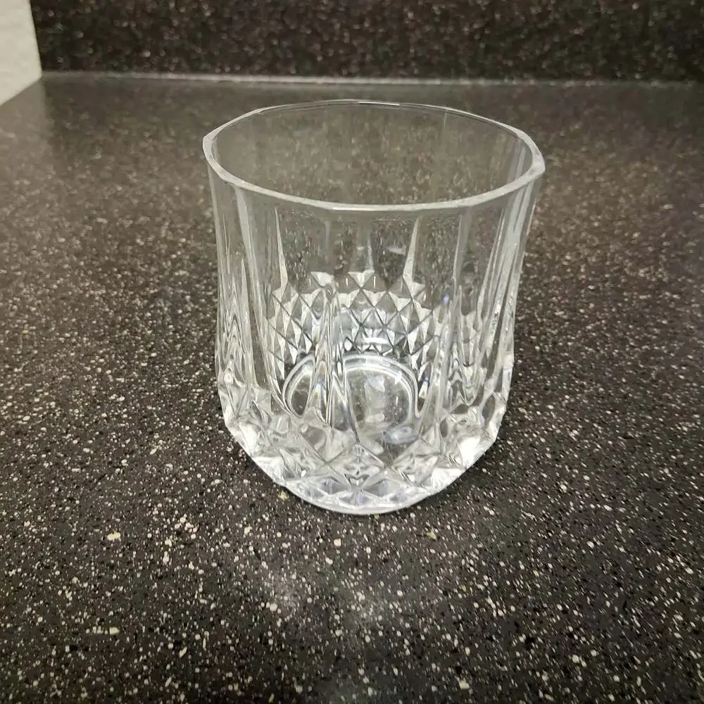 Cristal D'Arques Durand Longchamp Lead Crystal Whiskey Double Old Fashioned Glas